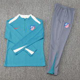 2024-25 ATM Lake blue Half Pull Tracksuit (半拉链)