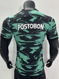 2024-25 Atletico Nacional Away Player Version Soccer Jersey