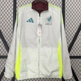 2024-25 Mexico Red & White Double Sided Windbreaker (双面风衣)(刺绣)