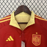 2024-25 Spain Red & Yellow Double Sided Windbreaker (双面风衣)