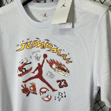 T267 Jordan White High Quality Casual T-Shirt