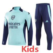 2024-25 ARS Light blue Kids Long Sleeve Training Tracksuit (童装)