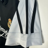 2001-2002 RMA Black Retro Soccer Jersey