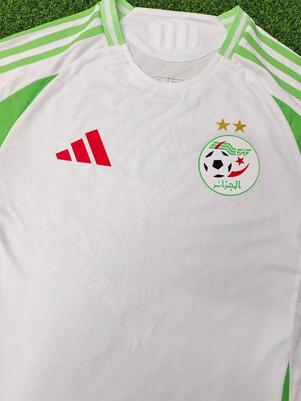 US 17.00 202425 Algeria Home Player Version Soccer Jersey www