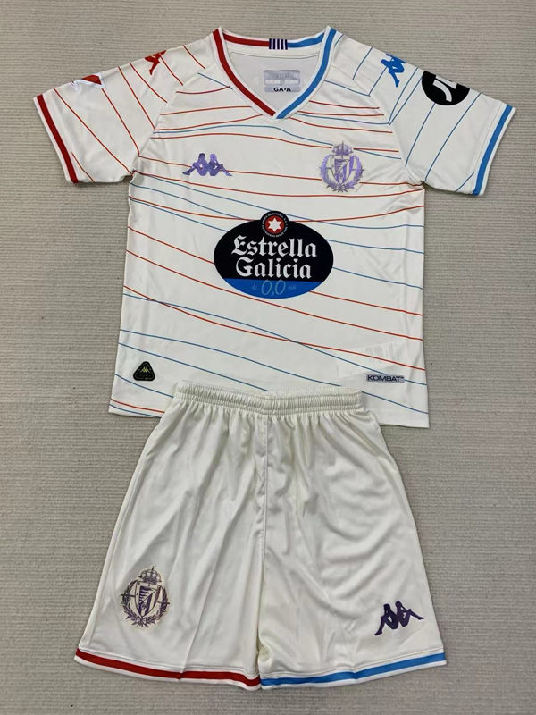 US 14.50 202425 Valladolid Third Kids Soccer Jersey