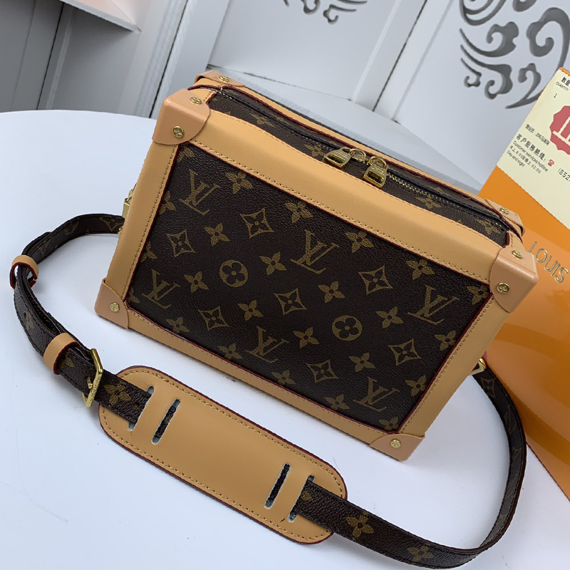 Louis Vuitton Mens Bag Luxury Brand Fashion Type Soft Trunk Monogram