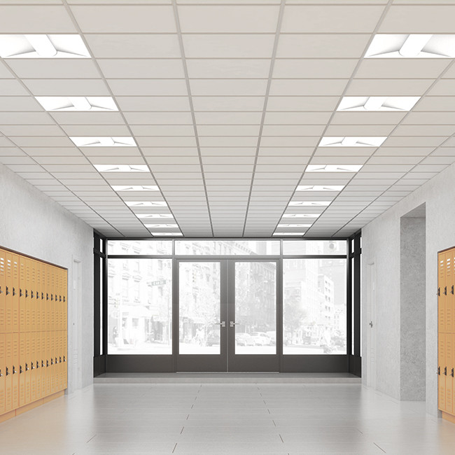 2x2FT LED Troffer Light, （4PCS/Pack）40W-35W-30W-25W,35K-40K-50K, Recessed Back-Lit Drop Ceiling Light,  50000 Hours Life, LED Drop Ceiling Light Fixture, ETL/DLC