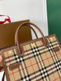 Lady B*urberry 6641 8871 title Vintage handbag Top Quality