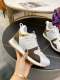 Women L*ouis V*uitton Run Away Top Sneaker