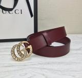 G*ucci Belts Top Quality 34MM