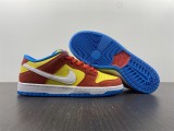 NIKE DUNK LOW Bart Simpson BQ6817-602