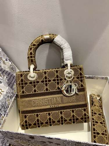 D*ior Top Bag 24*20*11cm