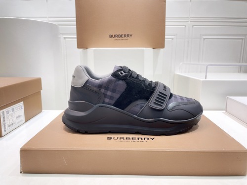 Men Women B*urberry Top Sneakers