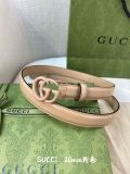 G*ucci Belts Top Quality 20MM