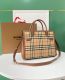 Lady B*urberry 6641 8871 title Vintage handbag Top Quality