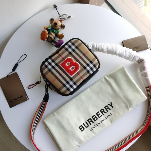 B*urberry Bag Top Quality 17*14*7cm