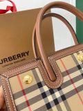 Lady B*urberry 6641 8871 title Vintage handbag Top Quality