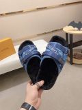 Men L*ouis V*uitton Top Slippers