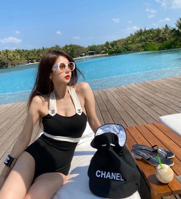 Top Quality C*hanel Swimwears