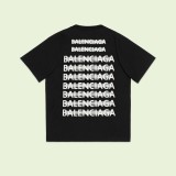 Men Women T-shirt B*alenciaga Top Quality