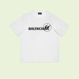 Men Women T-shirt B*alenciaga Top Quality