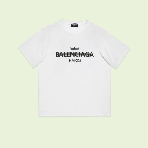Men Women T-shirt B*alenciaga Top Quality