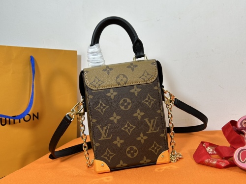 L*ouis V*uitton Bag Top Quality 12.5*17.6*6  cm