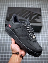 Nike Air Force1 AF1 Supreme top quality black