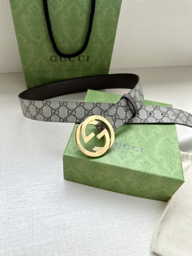 G*ucci Belts Top Quality 3.8cm