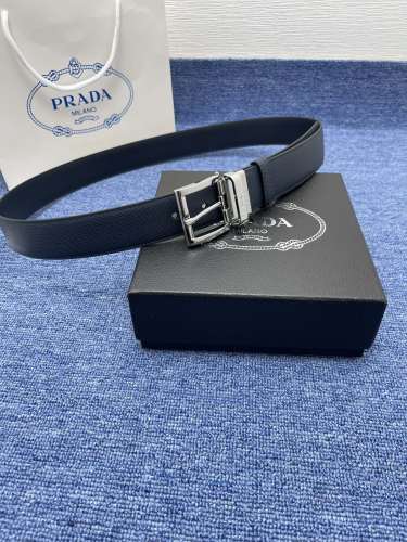 P*rada Belts Top Quality 3.5cm