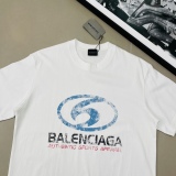 B*alenciaga Men Women T-shirt Top Quality