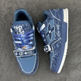 L*ouis V*uitton Men Women Top Sneaker