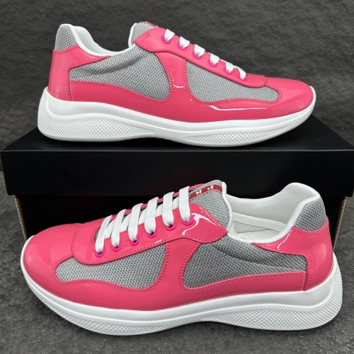 P*rada Men Women Top Sneaker