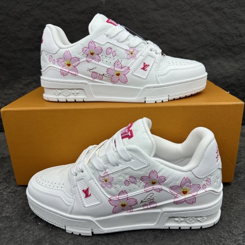 L*ouis V*uitton Men Women Top Sneaker