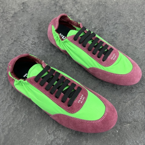 P*rada Men Women Top Sneaker