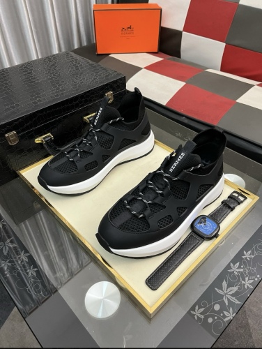 H*ermes Men Top Sneaker