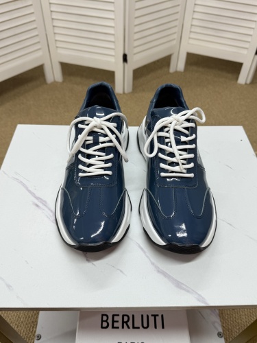 B*erluti Men Top Sneaker