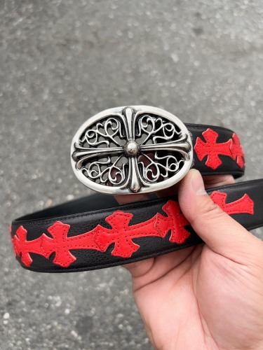 C*hrome H*earts Belts Top Quality 3.8cm