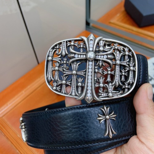 C*hrome H*earts Belts Top Quality 3.8cm