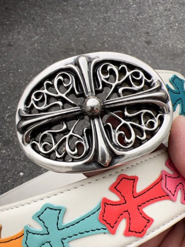 C*hrome H*earts Belts Top Quality 3.8cm
