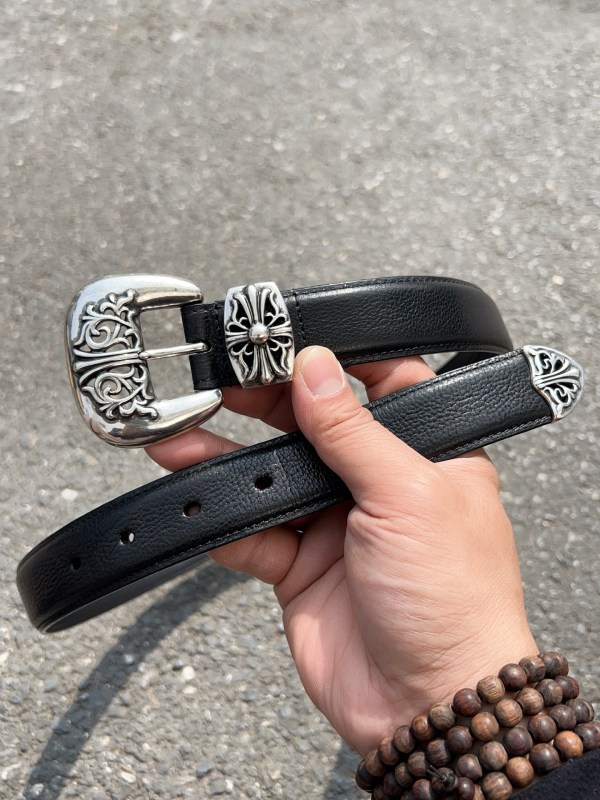 C*hrome H*earts Belts Top Quality 3.0cm