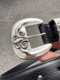 C*hrome H*earts Belts Top Quality 3.0cm