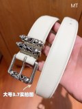 C*hrome H*earts Belts Top Quality 3.7cm