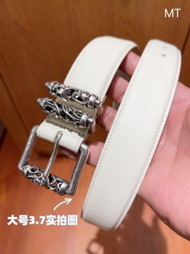C*hrome H*earts Belts Top Quality 3.7cm