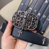 C*hrome H*earts Belts Top Quality 3.8cm