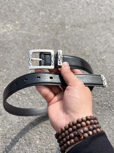 C*hrome H*earts Belts Top Quality 3.0cm