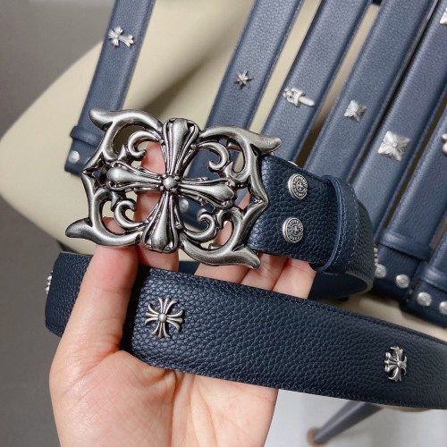 C*hrome H*earts Belts Top Quality 3.8cm