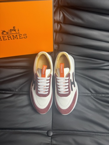 H*ermes Men Top Sneaker