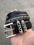 C*hrome H*earts Belts Top Quality 3.7cm