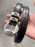C*hrome H*earts Belts Top Quality 3.0cm